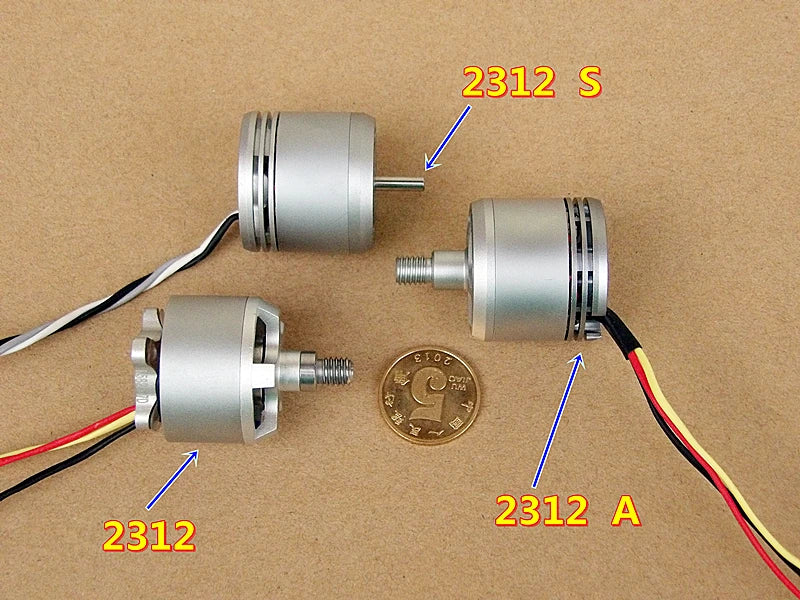 4PCS DJI (Original) Phantom Brushless Motor, after disassembling, these batches of brushless motors are disassembled.