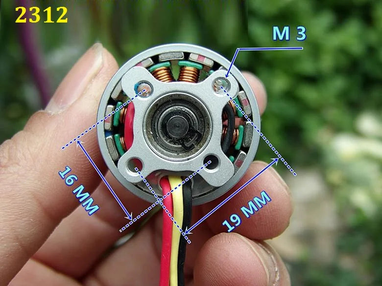 4PCS DJI (Original) Phantom Brushless Motor, motors will inevitably have friction marks.