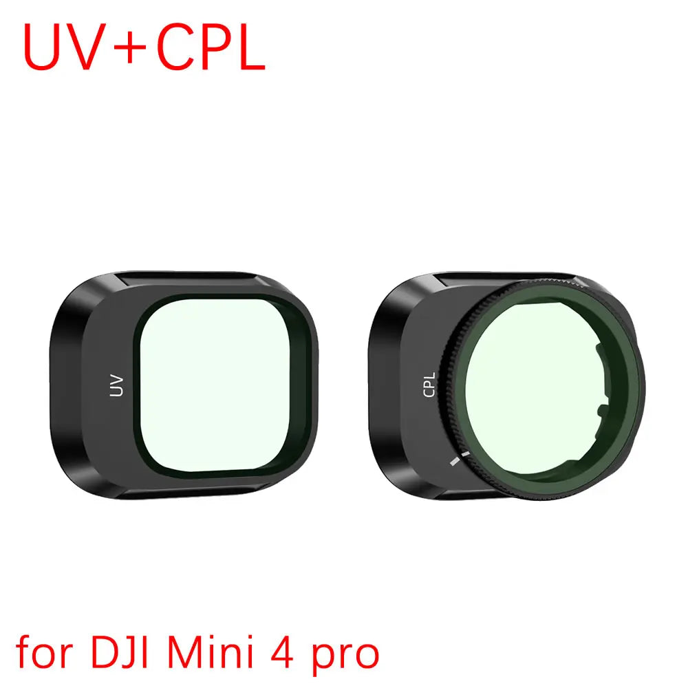 Aluminum Alloy Filter Set for DJI Mini 4 Pro Filter Camera SPECIF