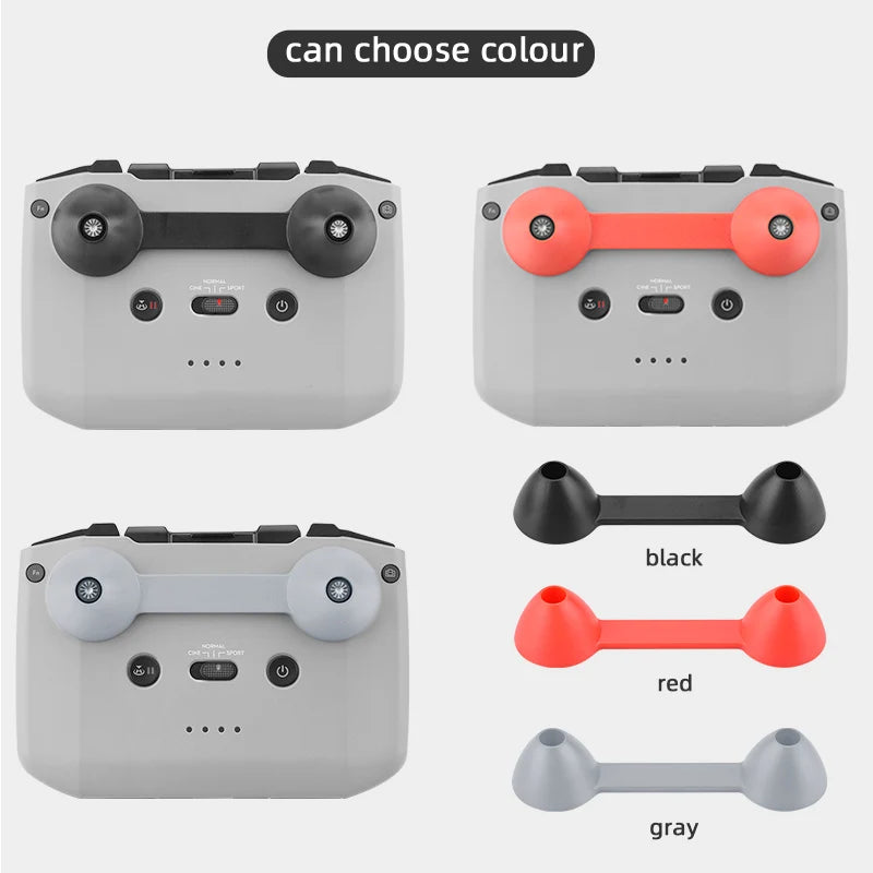 Fernbedienung Joystick Abdeckung für DJI Mavic 3/Mini 2/MINI 3 PRO Daumen Rocker Halter Stick Schutz für Mavic Air 2/2S Drone 17 can choose color black red