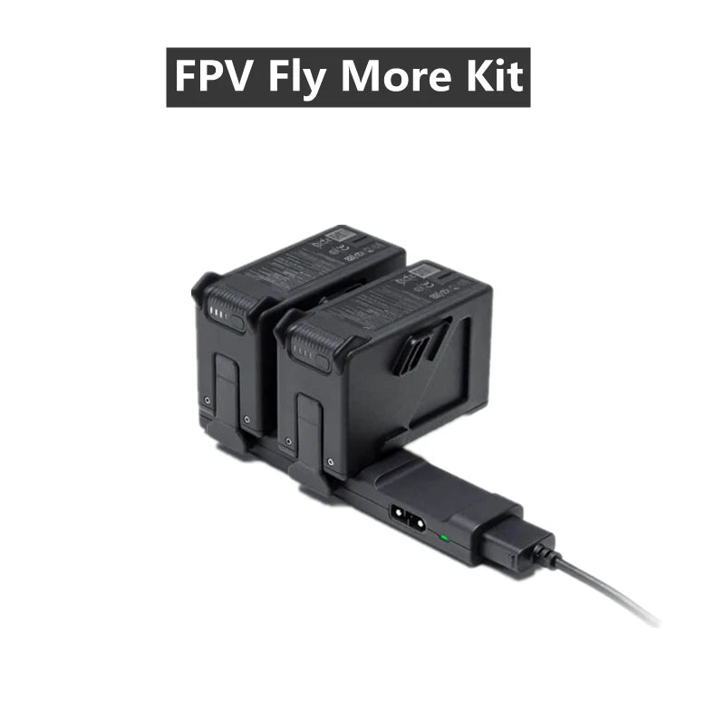 FPV Fly More Kit-Akku – 2000 mAh LiPo 6S-Akku, kompatibel mit FPV-Drohnen, 2 FPV Smart Flight-Akkus und 1 Battery Butler 3 FPV Fly More Kit battery, built-in intelligent battery management system can monitor and feedback the battery status in real time.