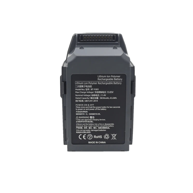 DJI Mavic Pro-Akku – 11,4 V 3830 mAh LiPo 3S-Akku, kompatibel mit dem modularen Akku der Platinum-Version, First Snow-Version der Mavic Pro-Serie, Drohnenakku 9 DJI Mavic Pro Battery, Zhazien Camann bru0t MrOboeod RDR