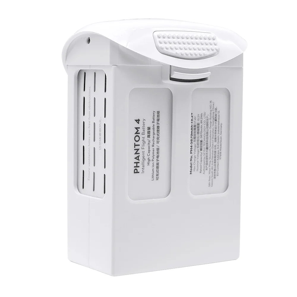 New Phantom 4 Pro battery, Phantom 4 battery SPECIFICATIONS flight duration : 30 minutes Voltage :