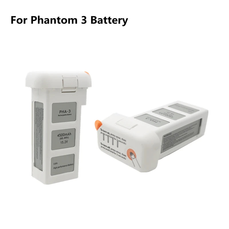 DJI Phantom 3 Battery - 15.2V 4500mah Lipo 4S Battery for Phantom 3 series replacement battery drone accessories flight time 24 minutes Modular Battery 7 DJI Phantom 3 Battery, Phantom 3 Battery PHA-3 I5.2v M7 CeS 4500mAh Ren u