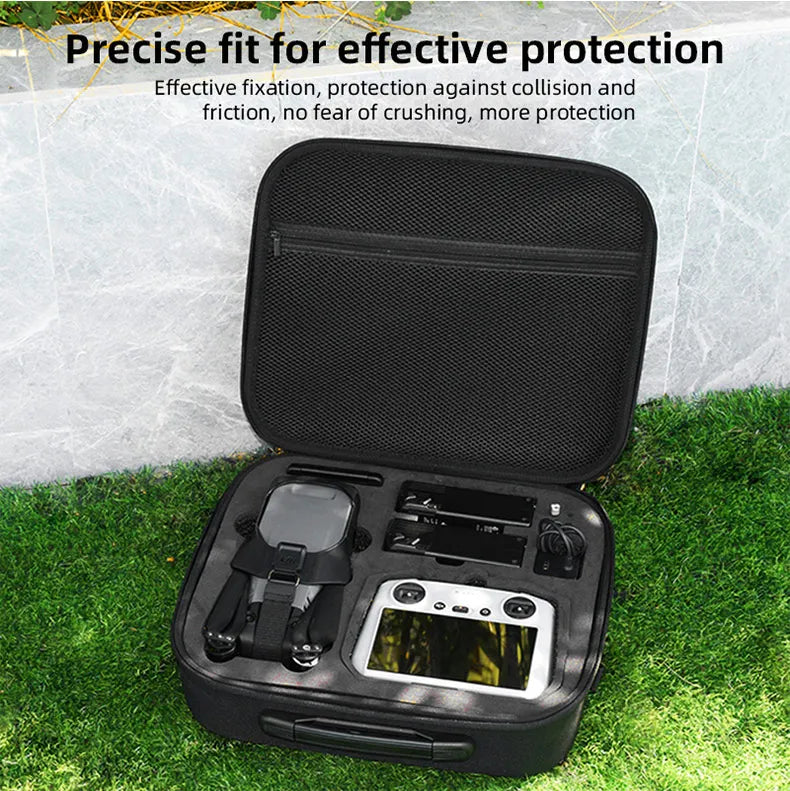 Tragbare Umhängetasche für DJI Mavic 3/3 Classic/3 Cine Smart Fernbedienung Tragetasche Lagerung Tasche Handtasche Drone Zubehör 12 Portable Shoulder Bag, protection against collision and friction, no fear of crushing, more protection . precise fit for effective