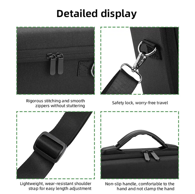 Tragbare Umhängetasche für DJI Mavic 3/3 Classic/3 Cine Smart Fernbedienung Tragetasche Lagerung Tasche Handtasche Drone Zubehör 16 Portable Shoulder Bag, Detailed display Rigorous stitching and smooth Safety lock, worry-free travel zippers