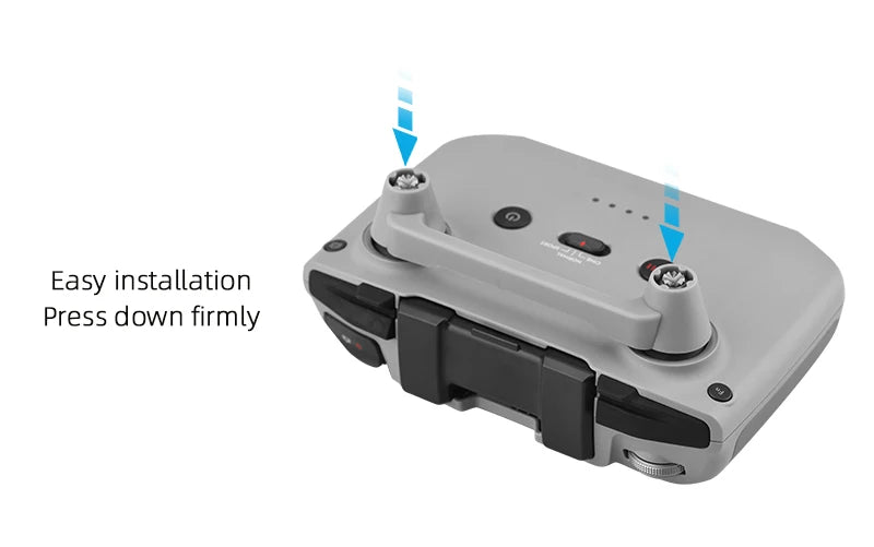 Easy installation Press down 