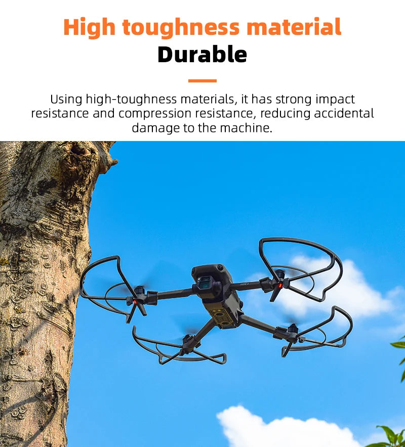Propeller Guard, Using high-toughness materials, it has strong impact resistance and compression resistance .