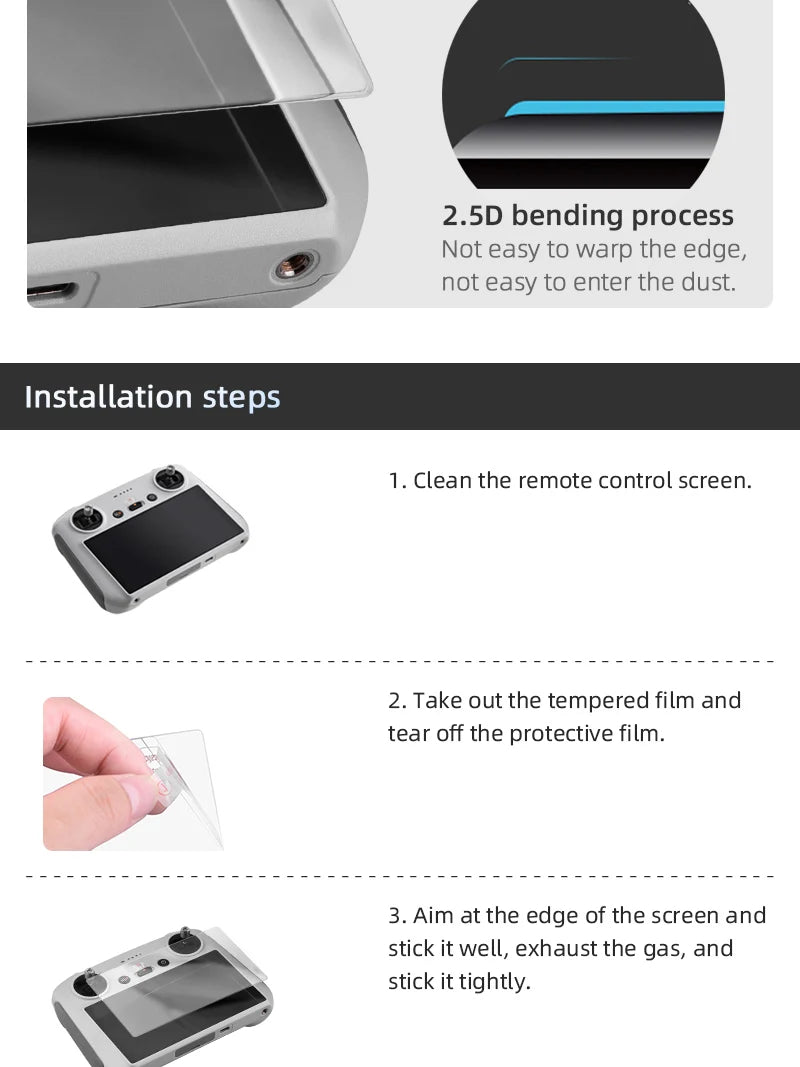 Lanyard for DJI MINI 3 Pro, 2.5D bending process Not easy to warp the edge, not easy to enter the dust