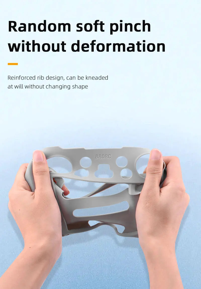 Silikonhülle für DJI Mavic 3 Fernbedienung – Schutzhülle, kratzfest, für DJI RC Pro Zubehör 15 Silicone Case for DJI Mavic 3 Remote Controller, Random soft pinch without deformation Reinforced rib design, can be kne