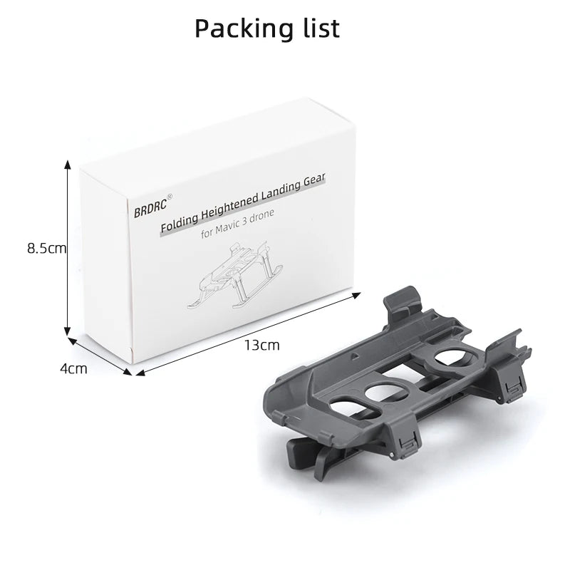 Packing list for 8.Scml 13cm 4cm Gear Landing Height