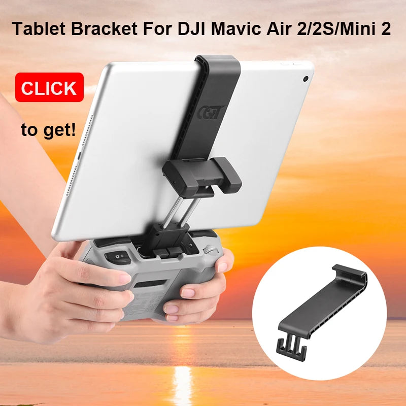 Controller Folding Hood Monitor Cover, Bracket For DJI Mavic Air 2/2SIMini 2 CLICK to