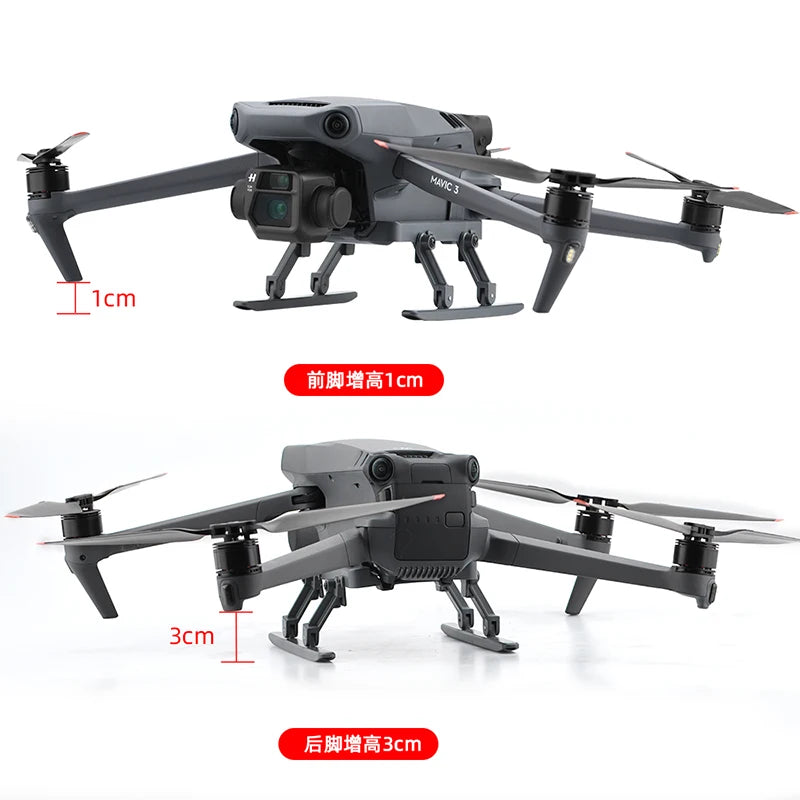 Landing Gear for DJI Mavic 3/3 Classic Drone - Height Extender Support Leg Gimbal Camera Protector Leg Mavic 3 Accessories 14 Landing Gear for DJI Mavic 3/3 Classic Drone, Icm MMrTIcm 3cm 6mrz3cm
