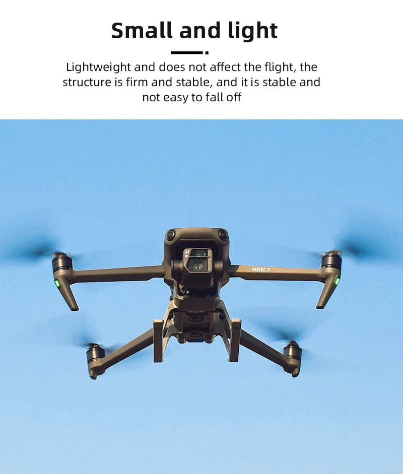 Landing Gear for DJI Mavic 3/3 Classic Drone - Height Extender Support Leg Gimbal Camera Protector Leg Mavic 3 Accessories 30 Landing Gear for DJI Mavic 3/3 Classic Drone, small and light Does not affect the flight, the structure is firm and stable, and it is