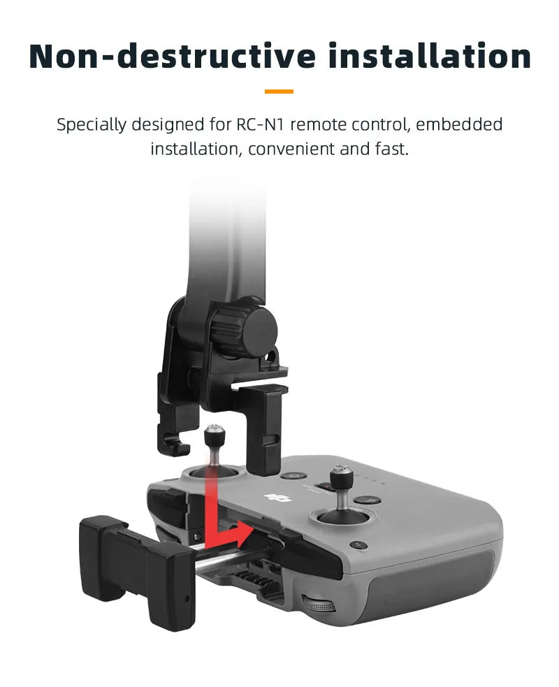 Non-destructive installation Specially designed for RC-NT remote control, convenient and