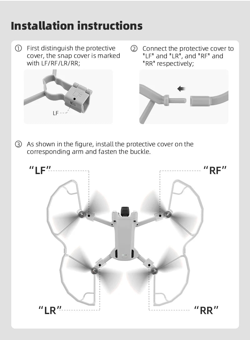 Propeller Guard for DJI Mini 3 Pro Drone, Propeller Guard for DJI Mini 3 Pro