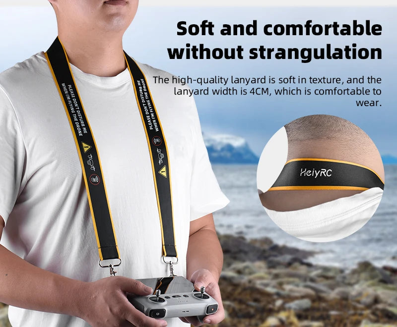 Remote Controller Lanyard for DJI Mini 3 PRO, high-quality lanyard is soft and comfortable without strangulation . the lan