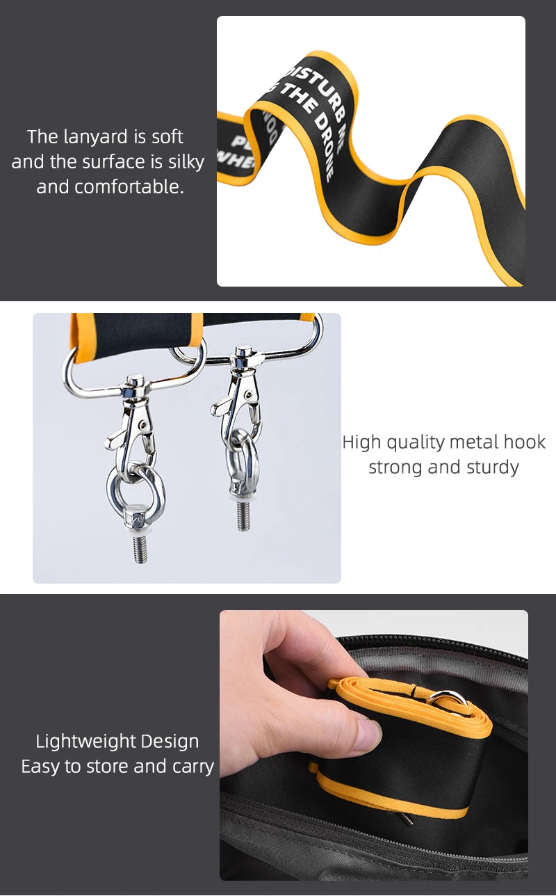 Remote Controller Lanyard for DJI Mini 3 PRO, the lanyard is soft 0 and the surface iS and comfortable: High quality