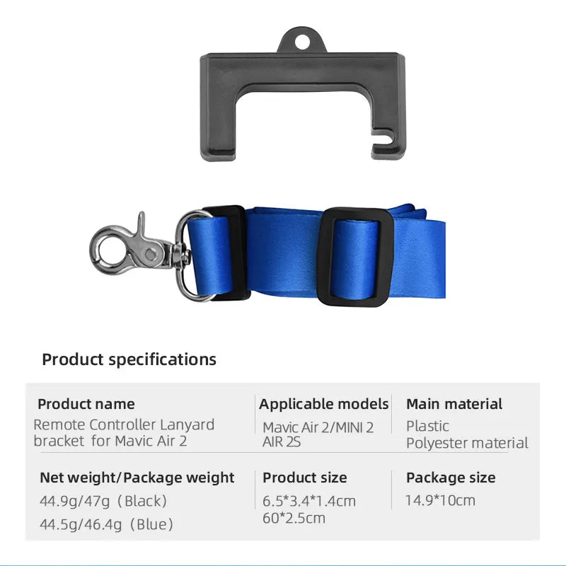 Remote Control Hook Holder Strap, 6.5*3.4*14cm 14.9*1Ocm 44.5g/4