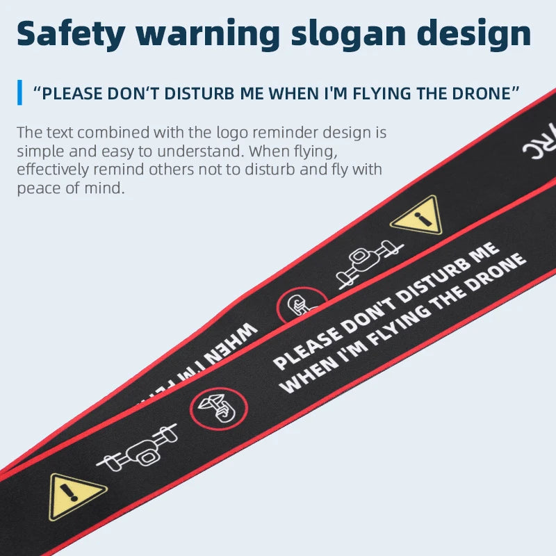 Remote Control Hook Holder Strap, 38 effectively reminds others not to disturb and fly with peace of mind when flying . 38