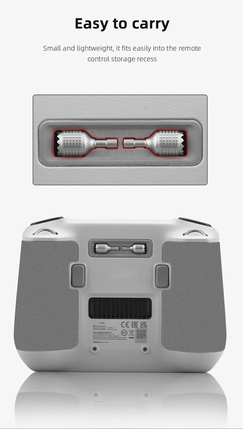 Rocker Joystick Protector für DJI Mini 3 Pro – Fernbedienung Daumen Rocker Cap Stick Cover Drone RC Zubehör 18 Rocker Joystick Protector for DJI Mini 3 Pro, easy to carry Small and lightweight, it fits easily into the remote control storage recess ce