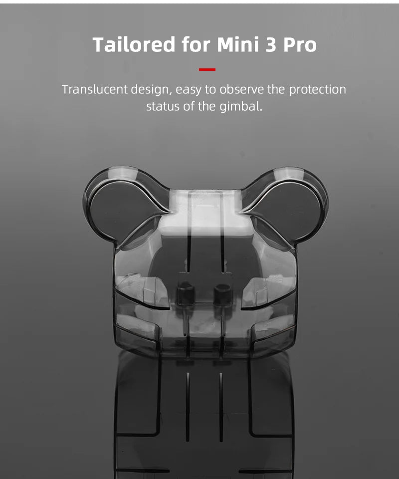 Camera Lens Cap for DJI MINI 3 PRO Drone, Tailored for Mini 3 Pro Translucent design, easy to observe the protection status of