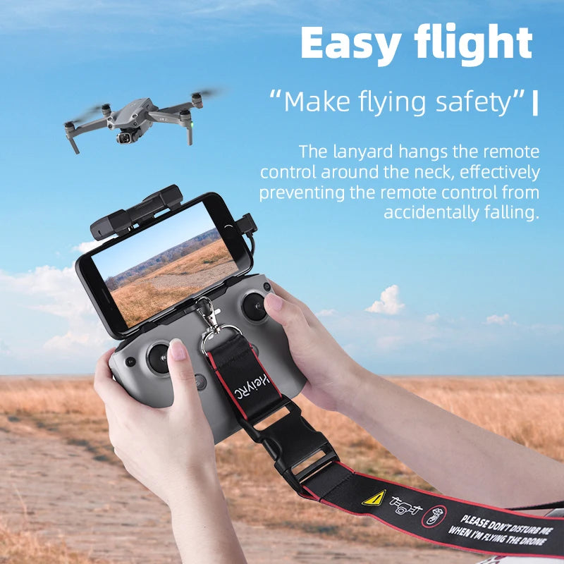 Remote Controller Neck Strap, the lanyard hangs the remote control around the neck . it effectively prevents the