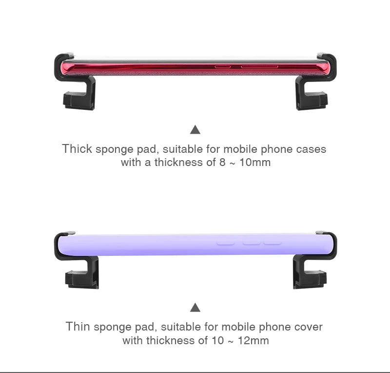 Phone Holder with Neck Strap, Thick sponge pad, suitable for mobile phone cases with a thickness of 8 1Omm
