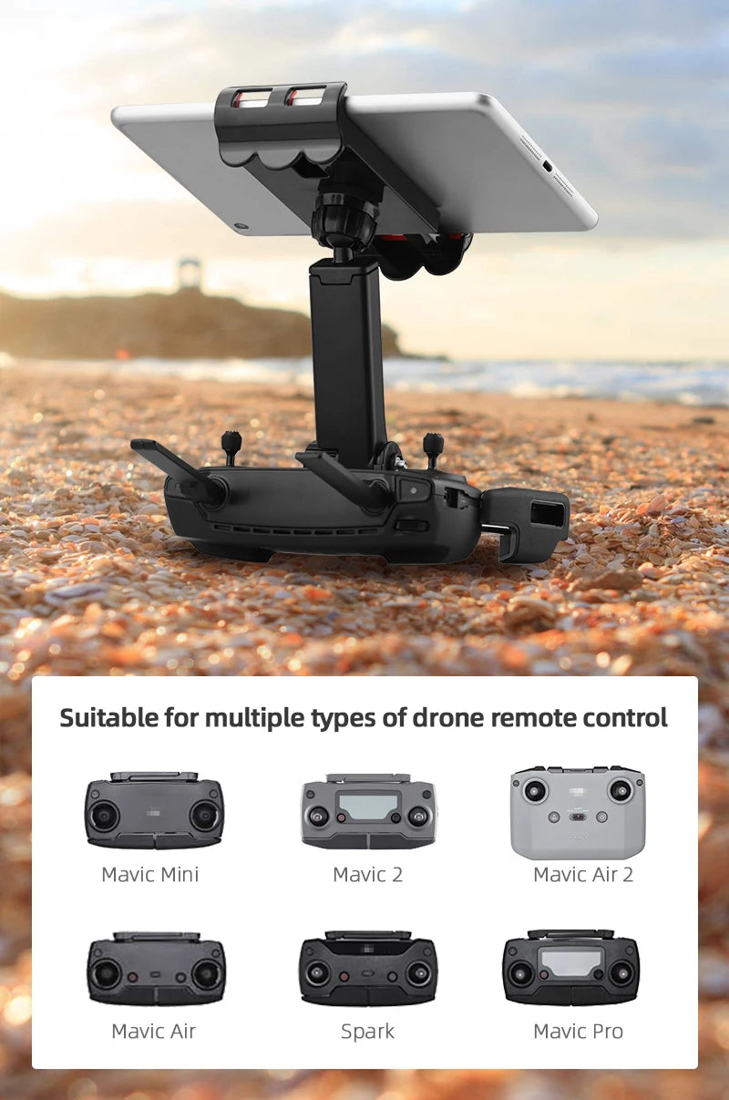 Telefon Tablet Halterung Für DJI Mavic mini 1/2/SE/Pro/Air/Spark/Mavic 2/AIR 2/Air2S Controller Clip Montieren Telefon Halter Zubehör 11 Suitable for multiple types of drone remote control Mavic Mini Mavic 2 Mavic Air 2