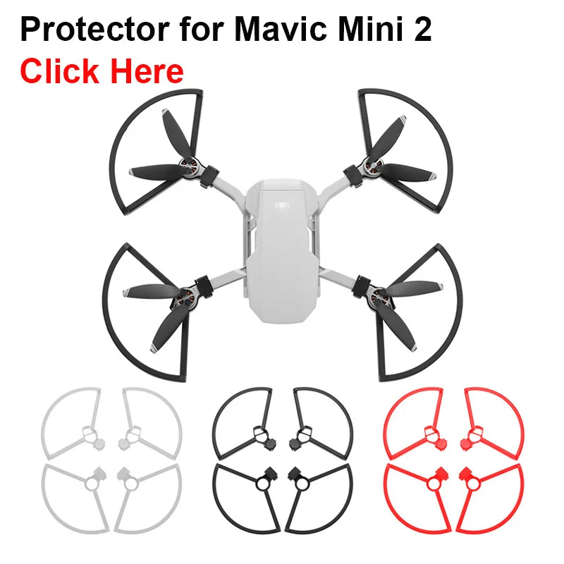 4PCS Propeller Protector Guard for DJI Mavic Mini Drone Accessory Blade Fens Props Wing Screw Quick Release Cover Protective Kit 16 4PCS Propeller, Protector for Mavic Mini 2 Click Here