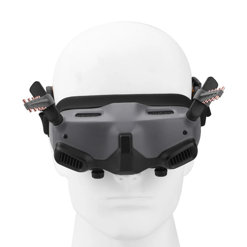 Yagi-Antenne für DJI AVATA Goggles 2 – Fernbedienung Extender Signalverstärker für DJI Goggles 2 Drone RC Zubehör 5,8 GHz 10 Yagi Antenna, ABS + copper, after anodizing treatment, enhance the texture, wear resistance and corrosion