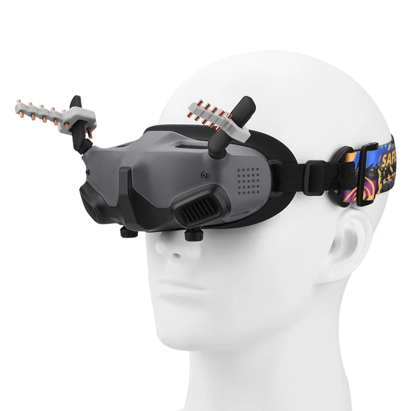 Yagi-Antenne für DJI AVATA Goggles 2 – Fernbedienung Extender Signalverstärker für DJI Goggles 2 Drone RC Zubehör 5,8 GHz 14 Yagi Antenna for DJI AVATA Goggles 2 .