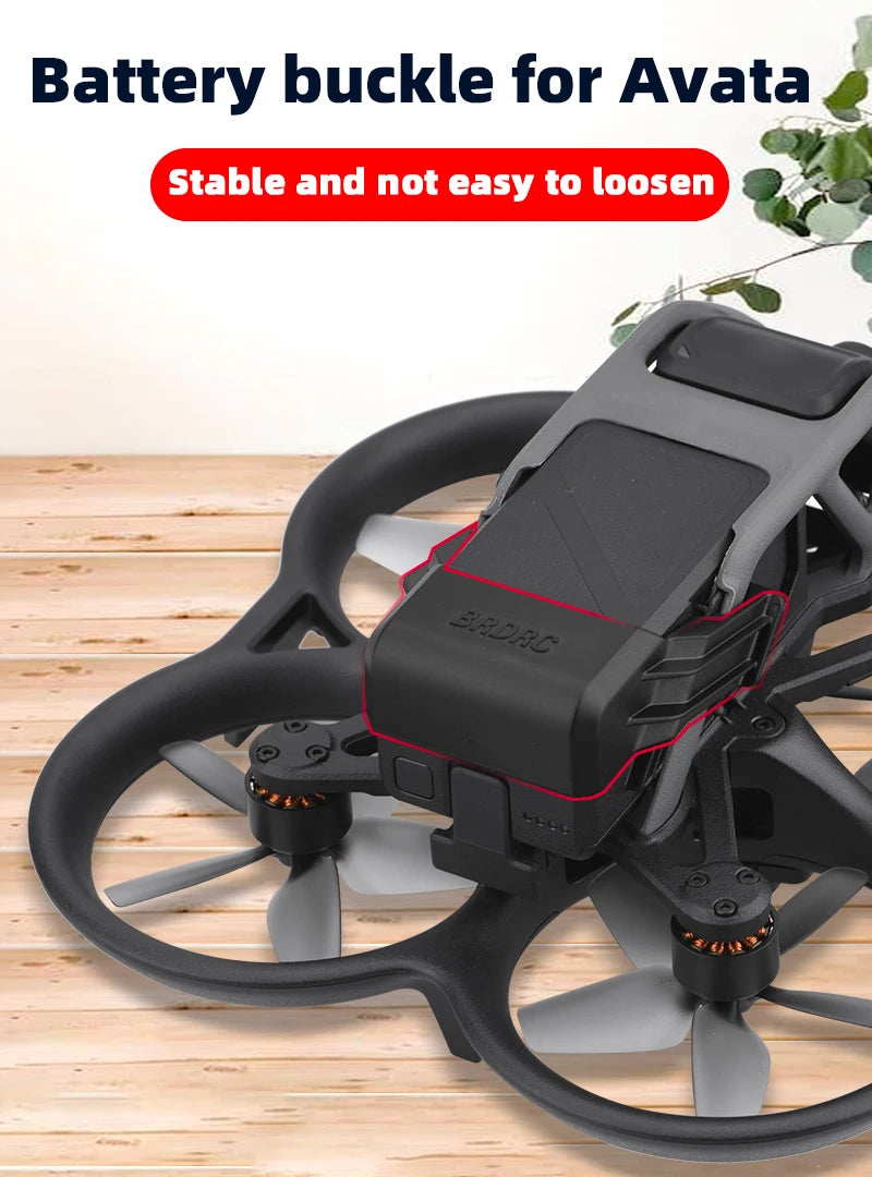 Propellerschutz für DJI AVATA Drone – Stoßstange, Antikollisionsstangenringe, Propellerschutz, Anti-Fall-Schutzabdeckung, Zubehör 20 Propeller Guard for DJI AVATA Drone, Battery buckle for Avata Stable and not easy to loosen BR