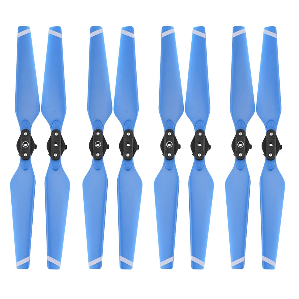 quick release mechanism makes swapping propellers out a snap.