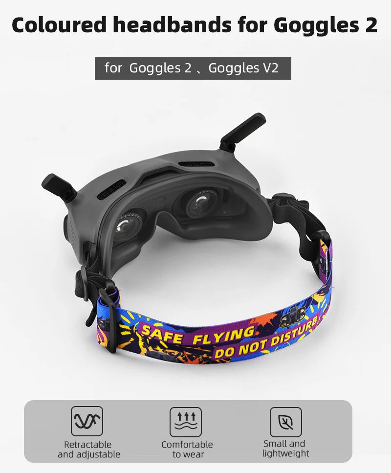 Eye Mask/Pad for DJI AVATA Goggles 2 - Silicone Protective Cover Case Face Plate Headband Replacement Drone Glasses Accessories 25 Eye Mask/Pad for DJI AVATA Goggles 2, Coloured headbands for goggles 2 for Goggles V2 FL Re