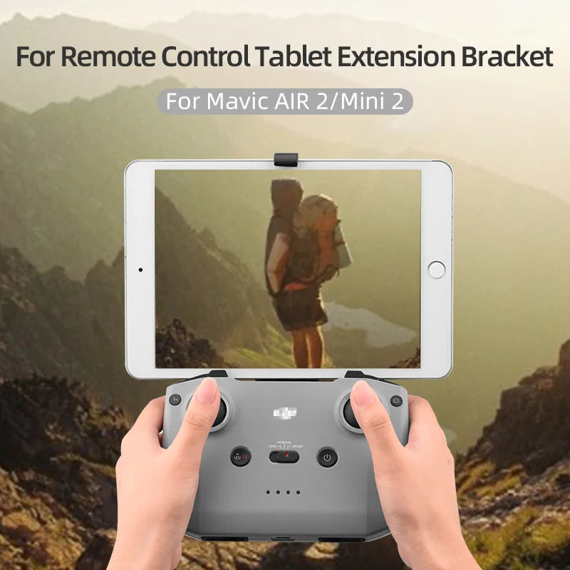 Tablet-Halter für DJI Mini 2/MINI 3 PRO Fernbedienung Verlängerungshalterung Tablet-Halter für DJI Mavic 3/Air 2/2S Fernbedienungszubehör 11 Tablet Holder, For Remote Control Tablet Extension Bracket For Mavic AIR 2/Mini