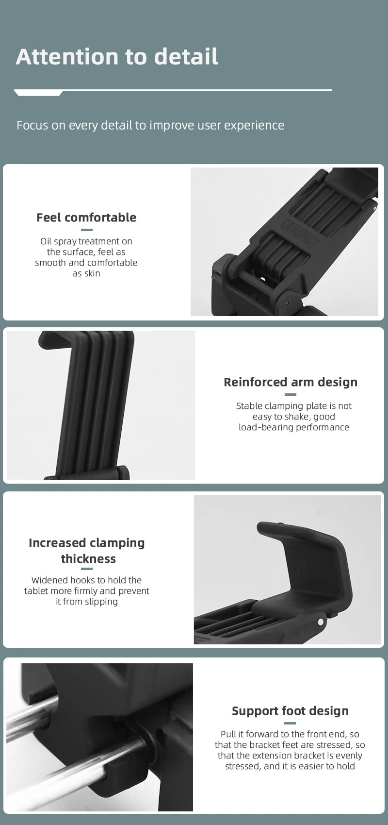 Tablet-Halter für DJI Mini 2/MINI 3 PRO Fernbedienung Verlängerungshalterung Tablet-Halter für DJI Mavic 3/Air 2/2S Fernbedienungszubehör 26 Tablet Holder, tablet is designed to be able to be held more firmly and prevent it from slipping