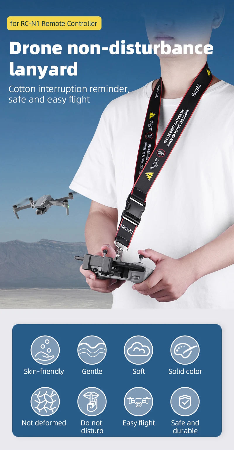 Tablet-Halter für DJI Mini 2/MINI 3 PRO Fernbedienung Verlängerungshalterung Tablet-Halter für DJI Mavic 3/Air 2/2S Fernbedienungszubehör 29 Tablet Holder, lanyard for RC-NI Remote Controller Drone non-disturbance