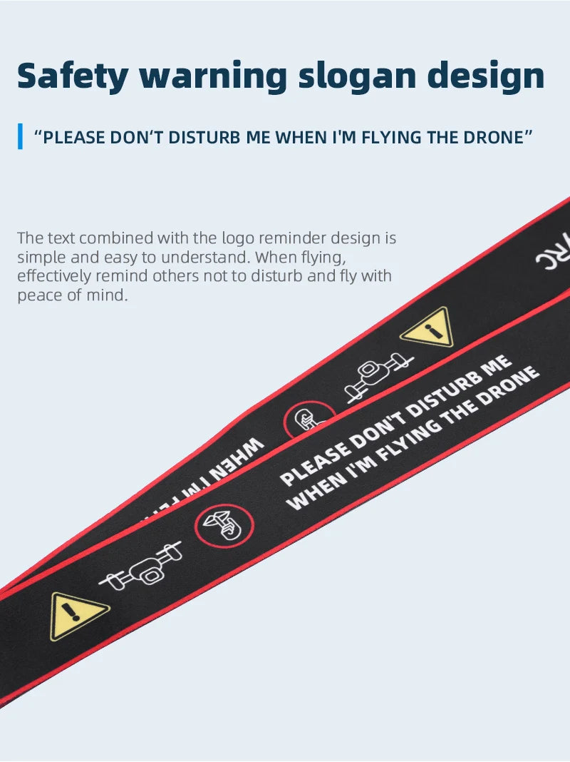Tablet-Halter für DJI Mini 2/MINI 3 PRO Fernbedienung Verlängerungshalterung Tablet-Halter für DJI Mavic 3/Air 2/2S Fernbedienungszubehör 31 Tablet Holder, safety warning slogan design "PLEASE DON'T DISTURB ME WHEN