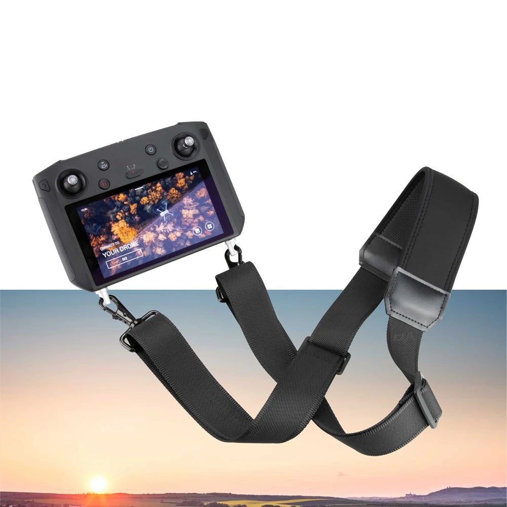 the lanyard is widened to increase the force area, for comfortable using .