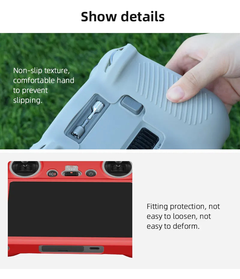 details Non-slip texture_ comfortable hand to prevent slipping: Fitting protection, not