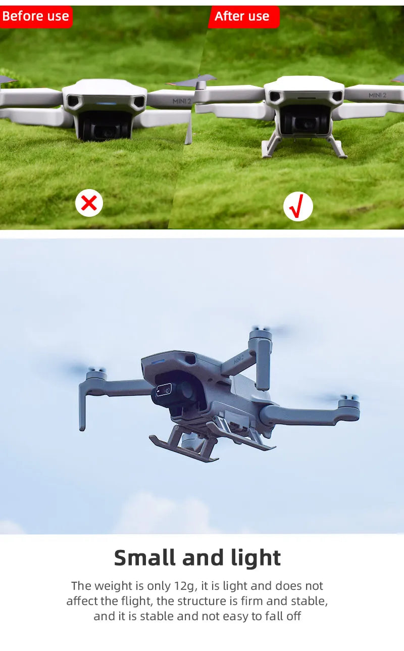 light weight does not affect flight, foldable tripod, portable storage, easy travel,