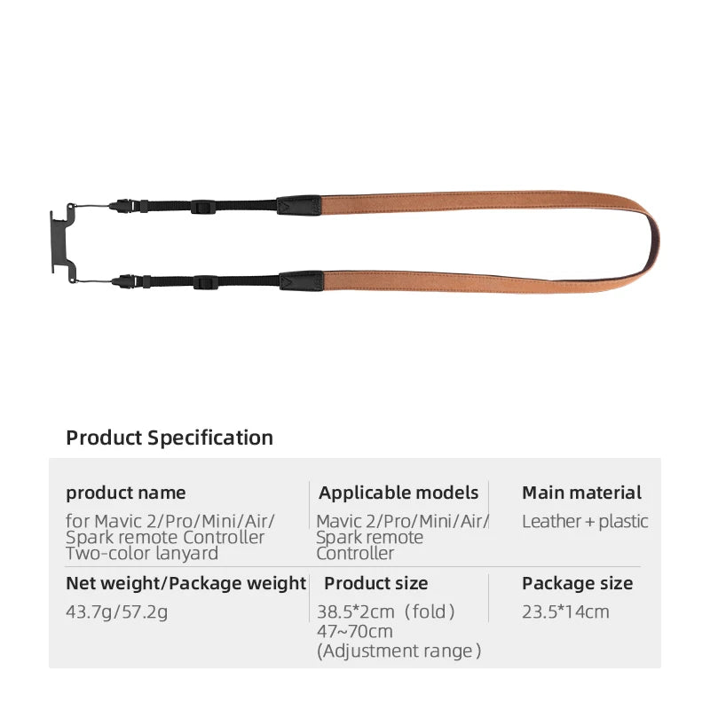 Remote Controller Strap, Swa-coeorozayaratroller Spark remote color lanyard Controller Net