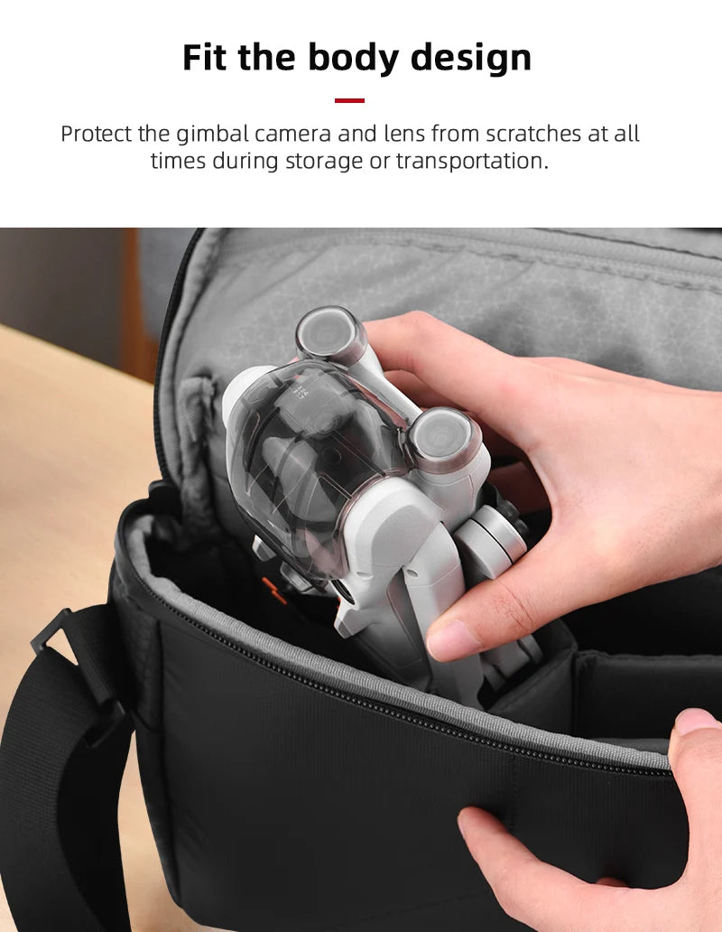 Propeller Protector Guard, Fit the body design Protect the gimbal camera and lens from scratches at all times during