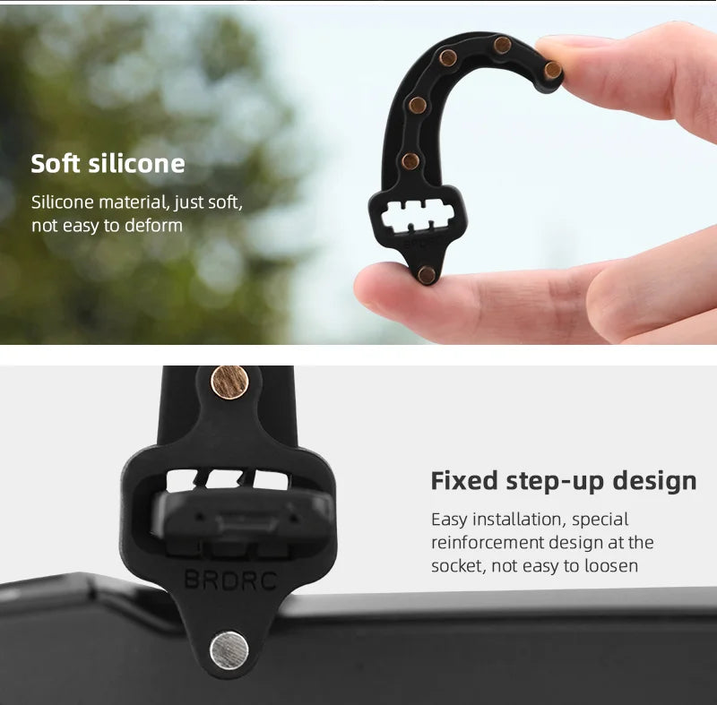 2.4Ghz Yagi Antenna, Soft silicone Silicone material, just soft, not easy to deform Fixed step-up design