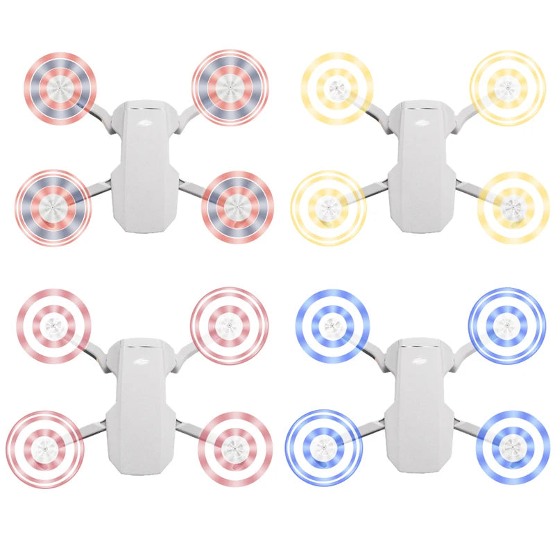 these propellers provide smooth flight and powerful thrust for the aircraft, 2.Small size