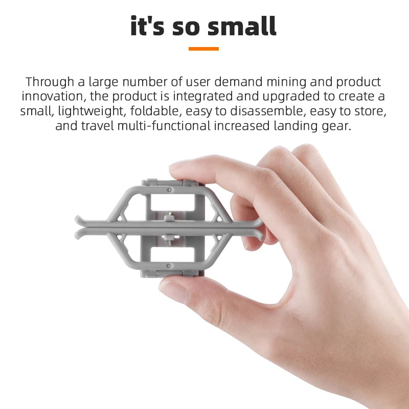 it's s0 small, lightweight, foldable, easy to disassemble, easy