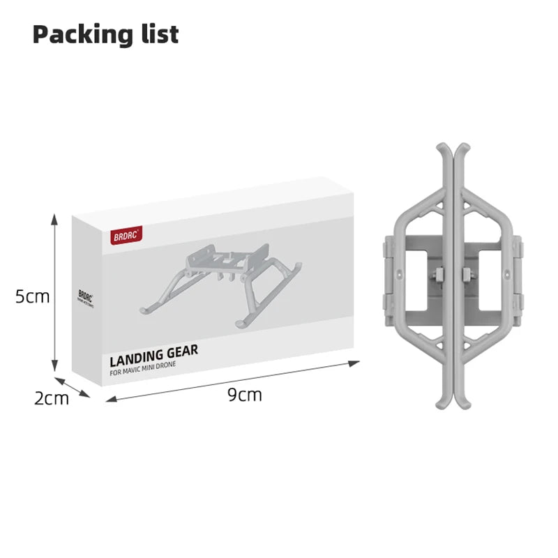 Packing list Scm 2cm 9cm BRDRC" GEAR LAND