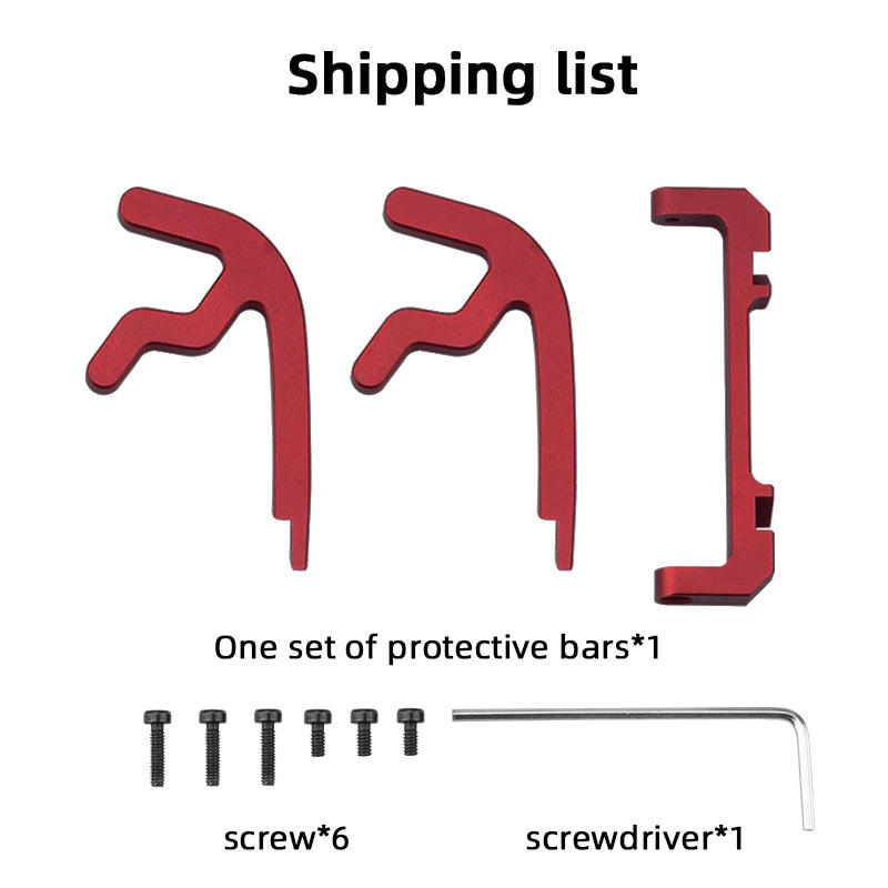 Gimbal Camera Bar for DJI Avata Drone, Shipping list 171 One set of protective bars*1 MTTTT screw*6 screwdrive