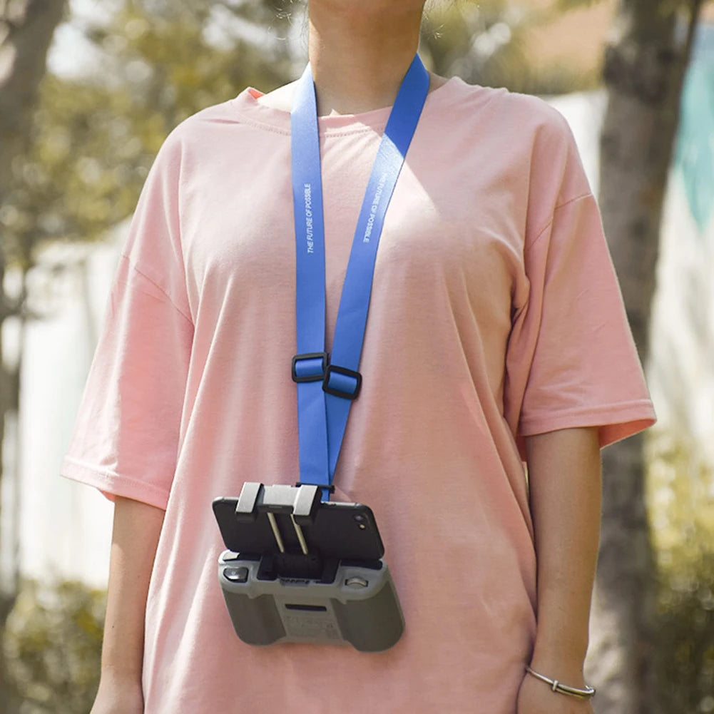 Remote Control Holder Strap for DJI AIR 2S Mini 2 Mavic Air 2 Drones Neck Lanyard Safety Belt Sling Camera Drones Accessories 11 Applicable models: For DJI AIR 2S / MINI 2 / Ma